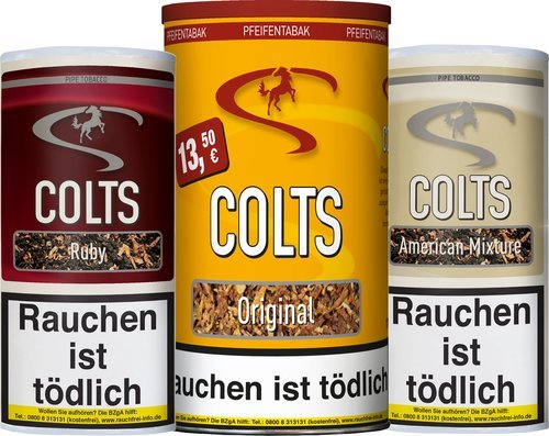 Tabak der Serie Colts pipe tobacco