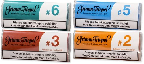 Tabak der Serie Grimm & Triepel Kautabak