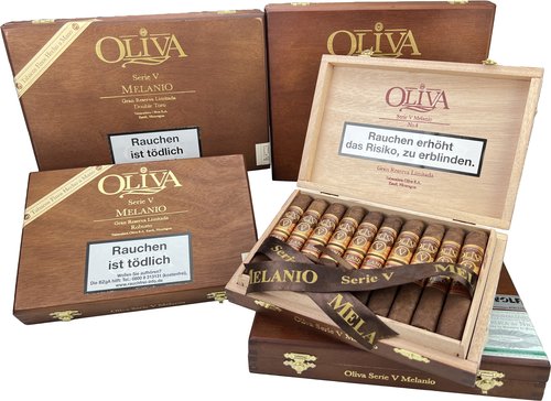 Zigarren der Serie Oliva Serie V Melanio (Boxpressed)