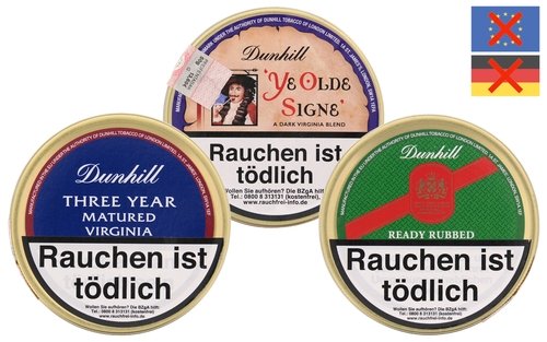 Tabak der Serie Dunhill Pipes Pipe Tobacco (No shipping to Germany!)