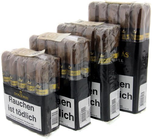 Zigarren der Serie Don Tomas Bundles DR