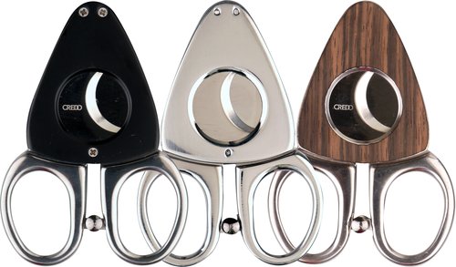Zigarrenzubehör der Serie Credo Synchro Cutter stainless steel 22,5mm