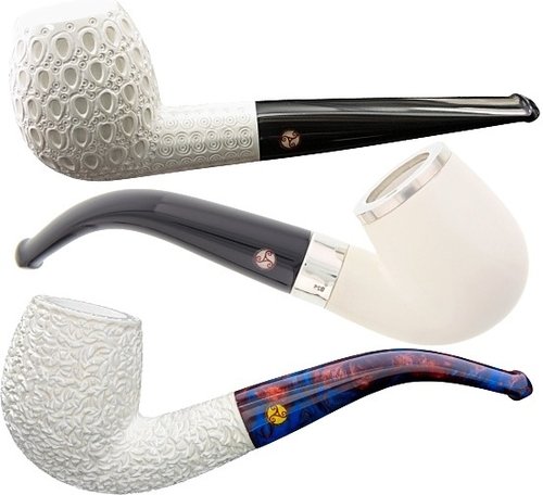 Pfeifen der Serie Rattray's White Goddess (Meerschaum)