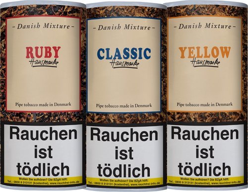 Tabak der Serie Danish Mixture Tabak