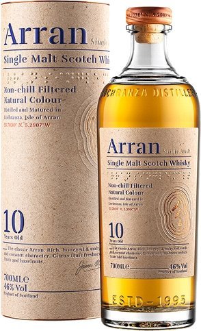 Spirituosen der Serie The Arran Malt Whisky