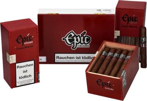 Zigarren der Serie Epic Corojo Reserva