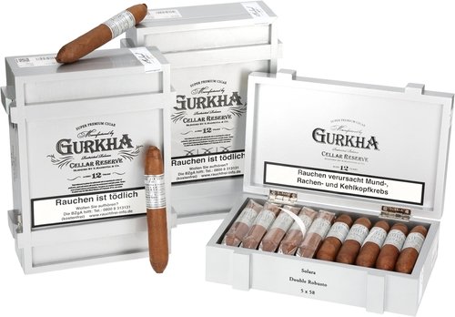 Zigarren der Serie Gurkha Cellar Reserve 12 Years