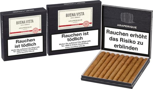 Zigarillos der Serie Buena Vista Araperique Zigarillos