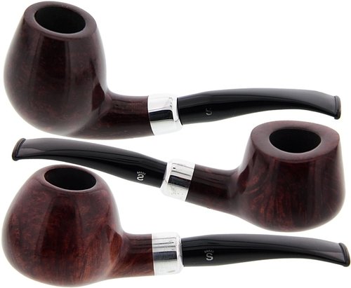 Pfeifen der Serie Stanwell Army Mount Brown (NOS - Made in Denmark)