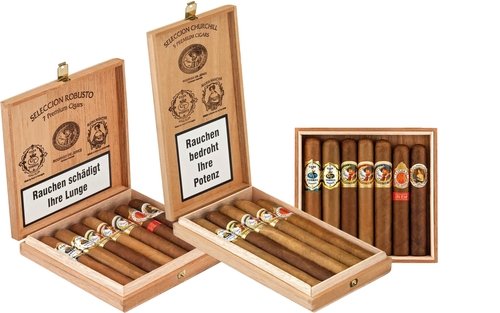 Zigarren der Serie Schuster Sampler