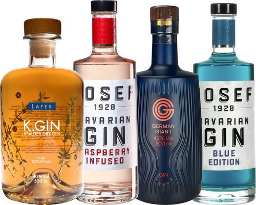 Spirituosen der Serie Lantenhammer Gin