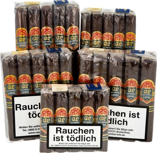 Zigarren der Serie Alejandro Lopez Dominicana Maduro