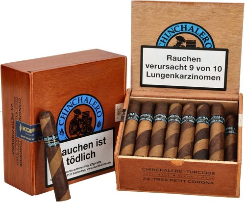 Zigarren der Serie Chinchalero Torcidos