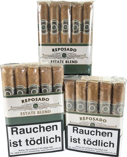 Zigarren der Serie Reposado Estate Blend Connecticut