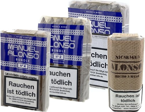 Zigarren der Serie Manuel Alonso Bundle