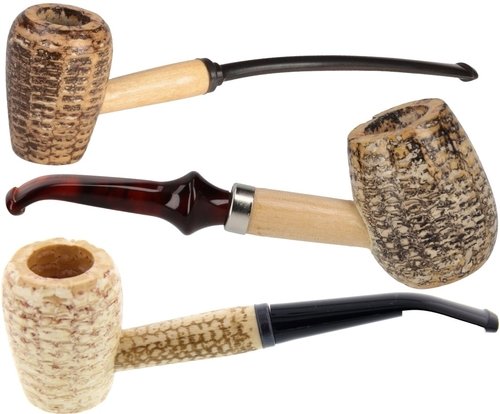Pfeifen der Serie Missouri Meerschaum Corn Cobs