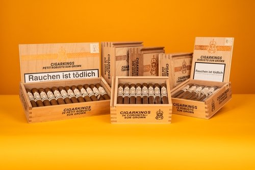 Zigarren der Serie Cigarkings Sun Grown