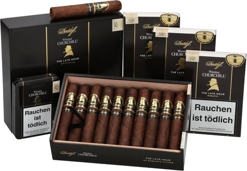 Zigarren der Serie Davidoff Winston Churchill The Late Hour