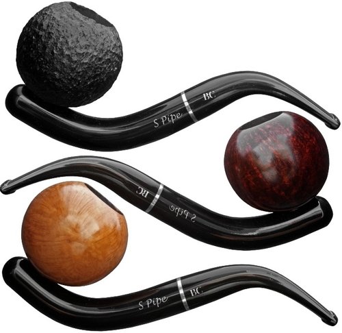 Pfeifen der Serie Butz Choquin S-Pipe