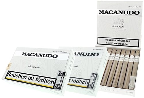 Zigarren der Serie Macanudo Inspirado White