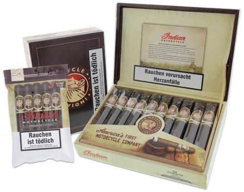Zigarren der Serie Indian Motorcycle Maduro