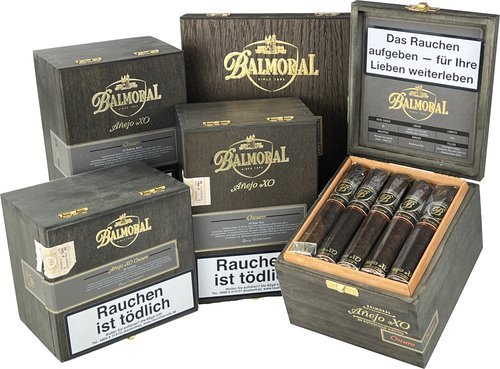 Zigarren der Serie Balmoral Anejo XO Oscuro