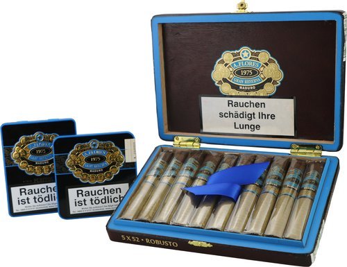 Zigarren der Serie A. Flores Gran Reserva Maduro