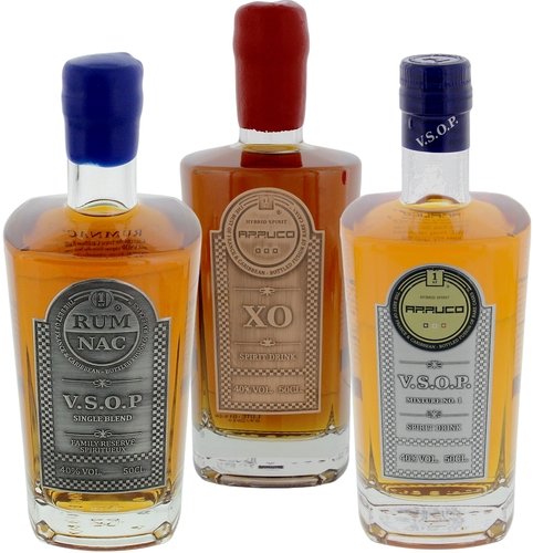 Spirituosen der Serie Royal Danish Cigars Spirits