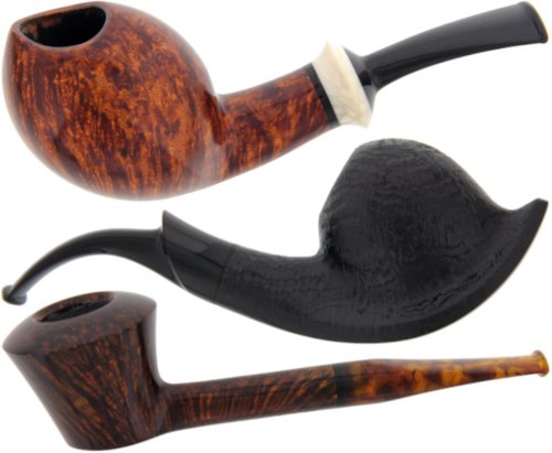 Henrik Kroll Freehand pipes Pfeifen der Serie Henrik Kroll Freehand pipes