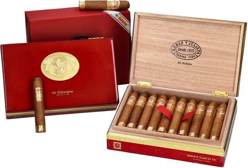 Zigarren der Serie Romeo y Julieta De Oro