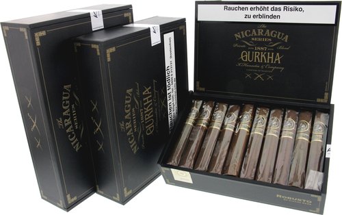 Zigarren der Serie Gurkha Nicaragua Series