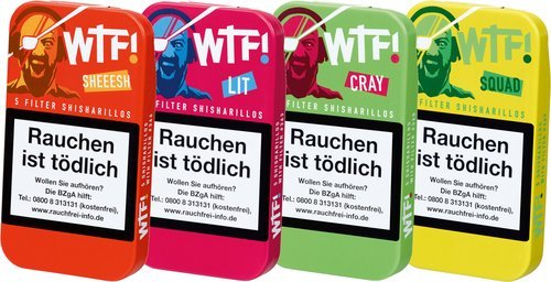 WTF! Shisharillos Zigarillos der Serie WTF! Shisharillos