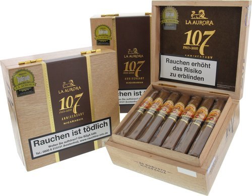 Zigarren der Serie La Aurora 107 Nicaragua