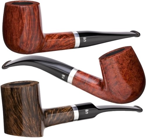 Pfeifen der Serie Stanwell Relief Polish