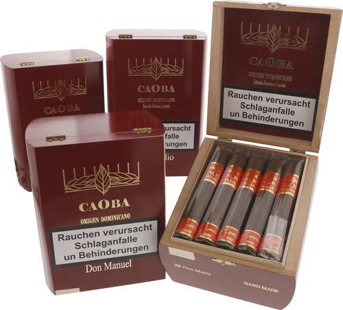 Zigarren der Serie Caoba Zigarren