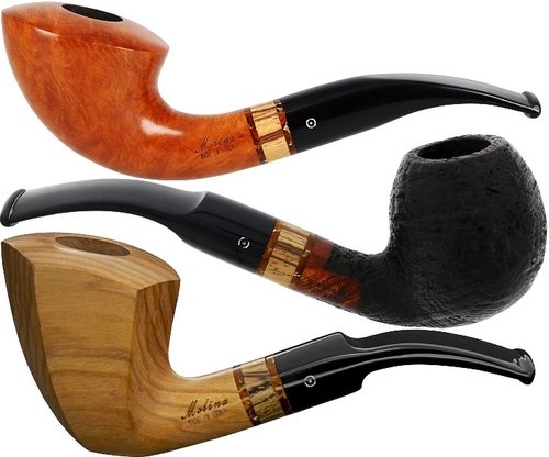 Pfeifen der Serie Molina Zebrano