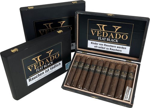Zigarren der Serie Vedado Flat Black