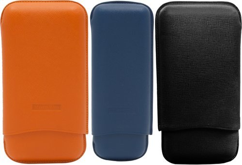 Zigarrenzubehör der Serie Martin Wess Gigante Lederetui Kollektion