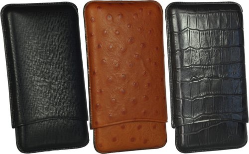 Martin Wess panatela leather cigarcase collection Zigarrenzubehör der Serie Martin Wess panatela leather cigarcase collection