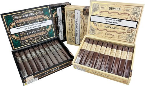 Zigarren der Serie Gurkha Revenant 