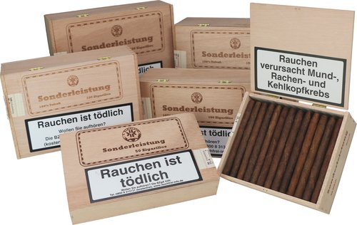 Zigarillos der Serie Kleinlagel Sonderleistung Zigarillos