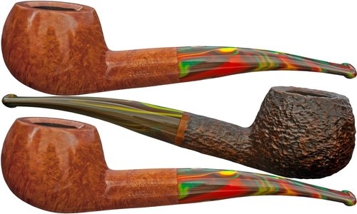 Pfeifen der Serie Savinelli Gianduia