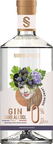 Spirituosen der Serie Sober Spirits Non-alcoholic Gin Alternative