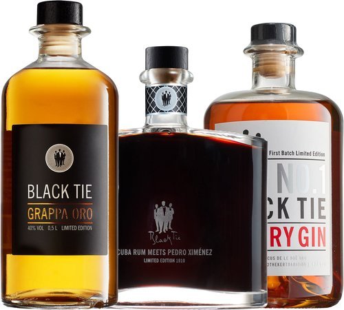 Black Tie Rum Spirituosen der Serie Black Tie Rum