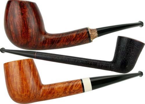 Bruno Nuttens Freehand pipes Pfeifen der Serie Bruno Nuttens Freehand pipes