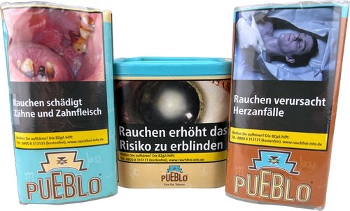 Tabak der Serie Pueblo fine cut