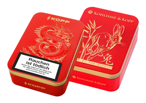 Tabak der Serie Kopp New Years Edition
