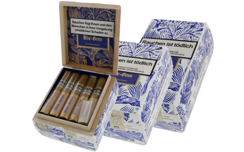 Zigarren der Serie Guillermo Rico Blue in Green
