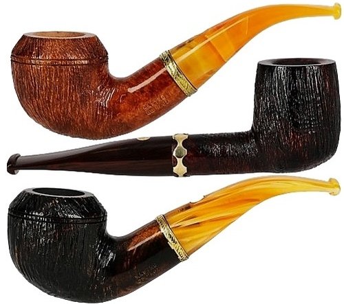 Pfeifen der Serie Mastro de Paja Pettinate