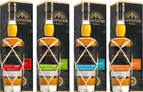 Spirituosen der Serie Planteray (früher: Plantation) Single Cask